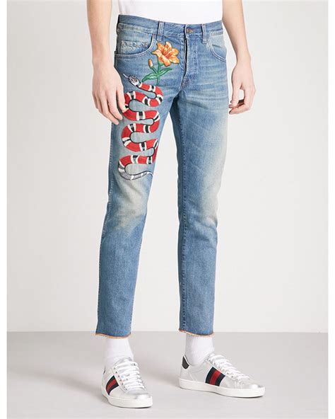 gucci cropped pants for men|Gucci trousers men's.